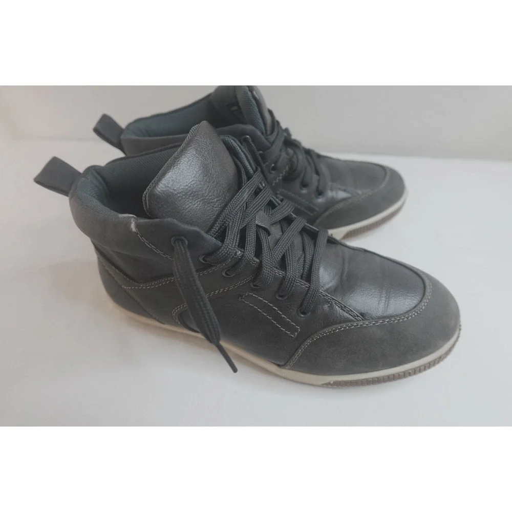 Deer Stags Landry Boys Size 7M‎ Chukka Boots Sneakers Grey Blue
